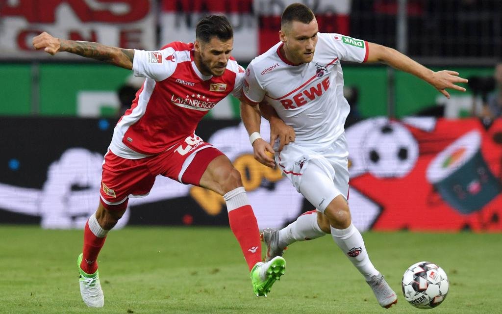 Unentschieden zwischen dem 1. FC Köln und Union Berlin im August.